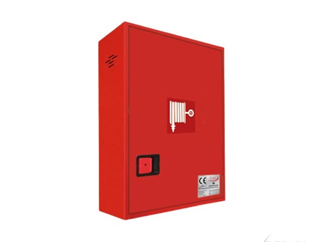 BIE Compacta 25 mm Manguera 20 mts con Puerta Ciega Roja.